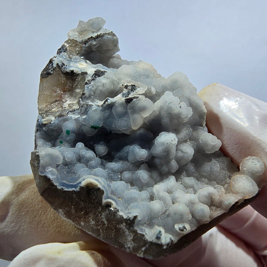 Seltene Shattuckit Kugel, Dioptas Stufe auf Matrix Kaokoveld, Namibia 46*29*13mm #13010