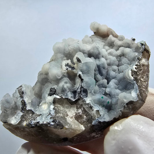 Seltene Shattuckit Kugel, Dioptas Stufe auf Matrix Kaokoveld, Namibia 46*29*13mm #13010