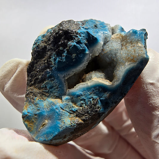 Seltene Shattuckit Kugel Stufe auf Matrix Kaokoveld, Namibia 41*23*17mm #13016