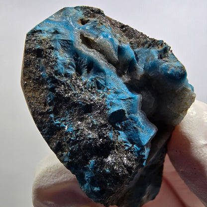 Seltene Shattuckit Kugel Stufe auf Matrix Kaokoveld, Namibia 41*23*17mm #13016