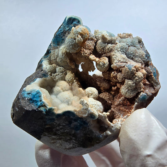 Seltene Shattuckit Kugel Stufe auf Matrix Kaokoveld, Namibia 37*35*34mm #13017