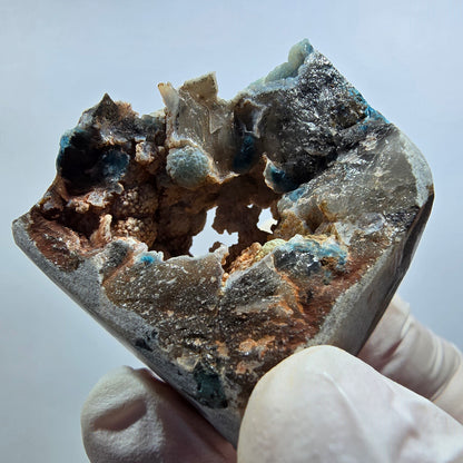 Seltene Shattuckit Kugel Stufe auf Matrix Kaokoveld, Namibia 37*35*34mm #13017
