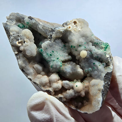 Seltene Shattuckit Kugel, Dioptas Stufe auf Matrix Kaokoveld, Namibia 51*42*17mm #13018