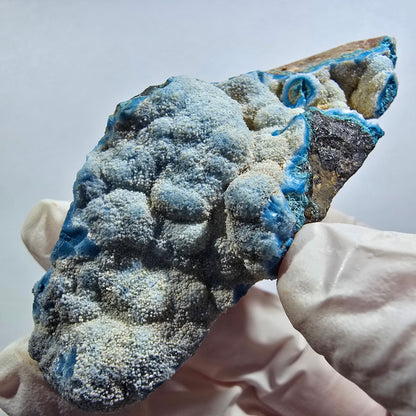 Seltene Shattuckit Kugel Stufe auf Matrix Kaokoveld, Namibia 75*26*27mm #13019