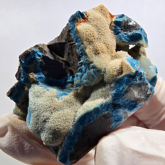 Seltene Shattuckit Kugel Stufe auf Matrix Kaokoveld, Namibia 42*26*20mm #13022