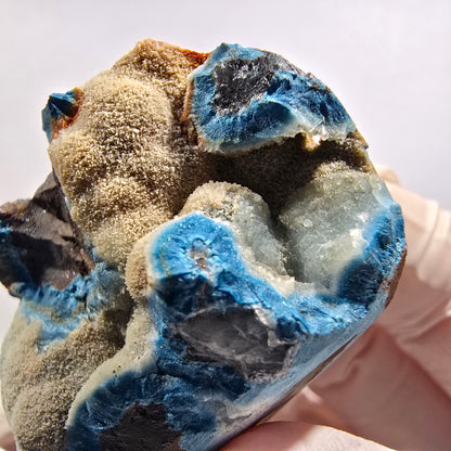 Seltene Shattuckit Kugel Stufe auf Matrix Kaokoveld, Namibia 42*26*20mm #13022