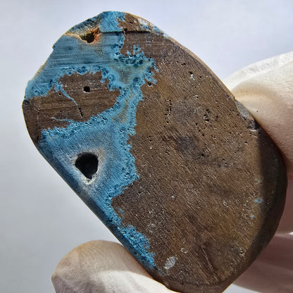 Seltene Shattuckit Kugel Stufe auf Matrix Kaokoveld, Namibia 42*26*20mm #13022