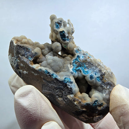 Seltene Shattuckit Kugel, Dioptas Stufe auf Matrix Kaokoveld, Namibia 58*30*39mm #13024
