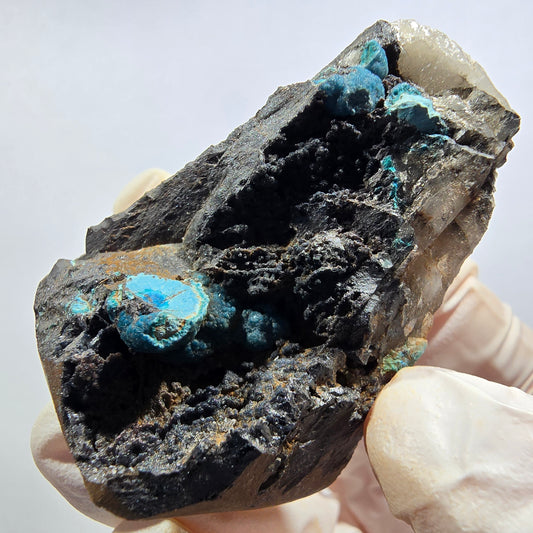 Seltene Shattuckit Kugel Stufe auf Matrix Kaokoveld, Namibia 41*30*25mm #13025