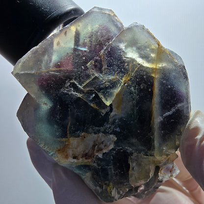 Phantom Fluorit Würfel Stufe, grün lila Okorusu, Namibia 62*58*41mm #13054