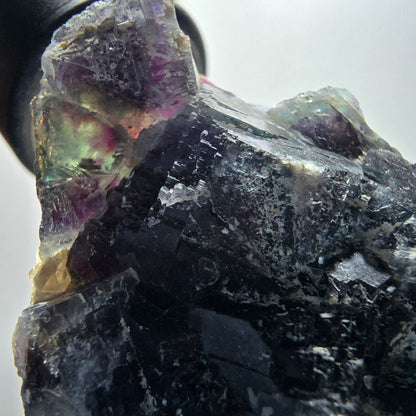 Phantom Fluorit Würfel Stufe, grün lila Okorusu, Namibia 81*48*28mm #13059