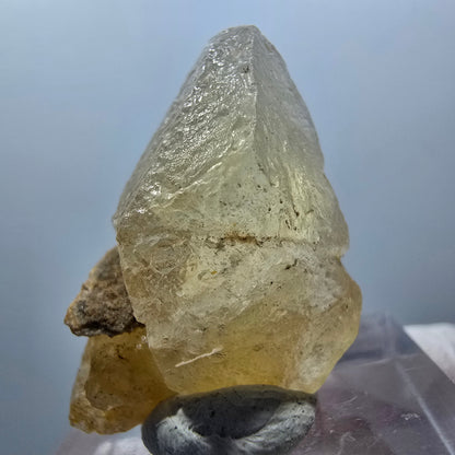 Seltene Calcit X Kristall Spitze, gelb Erongo, Namibia 29*23*18mm #13093
