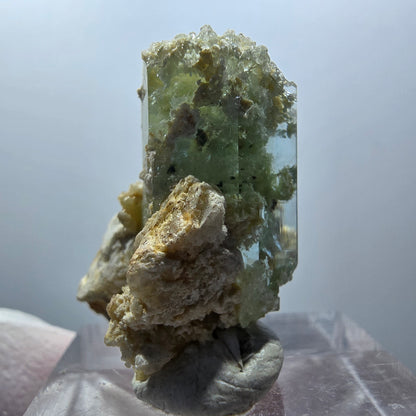 Seltene Aquamarin, Hyalit Opal, Orthoklas Stufe Erongo, Namibia 26*20*19mm #13105