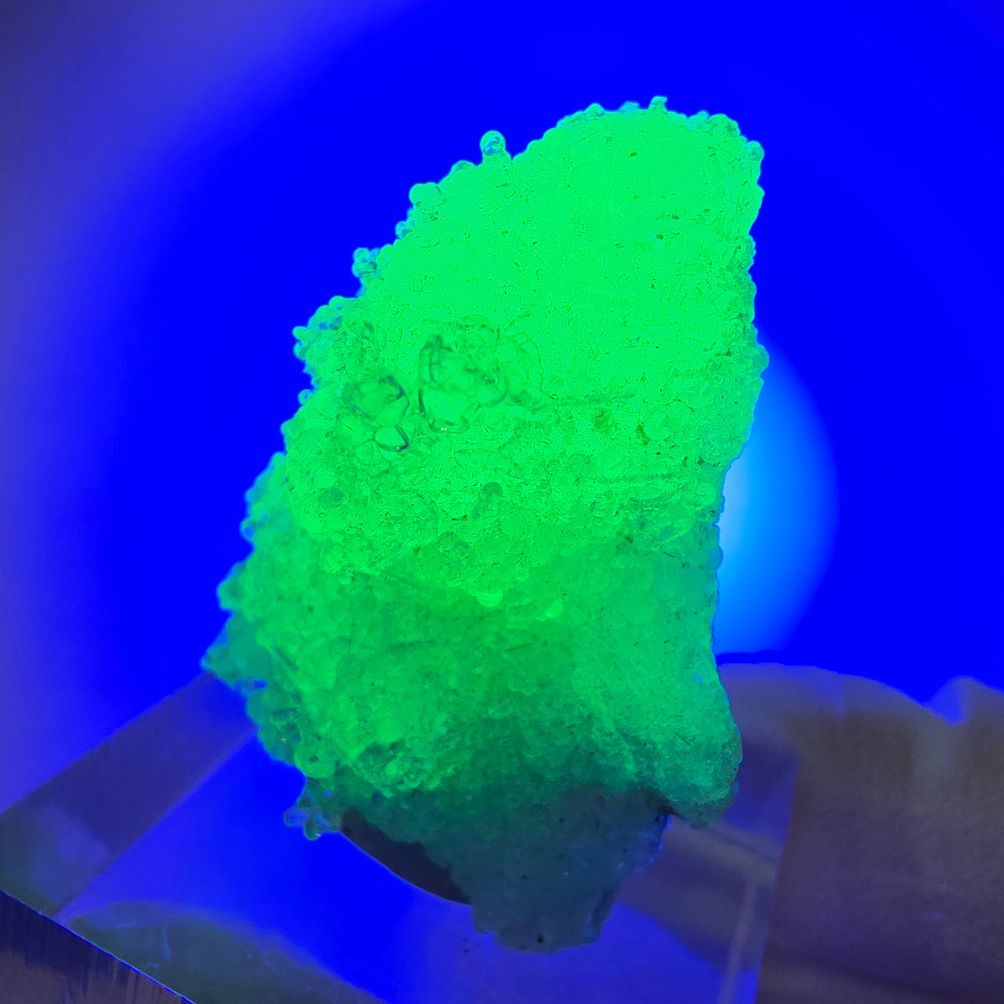 Seltene Hyalit Opal Stufe Erongo, Namibia 33*22*19mm #13107