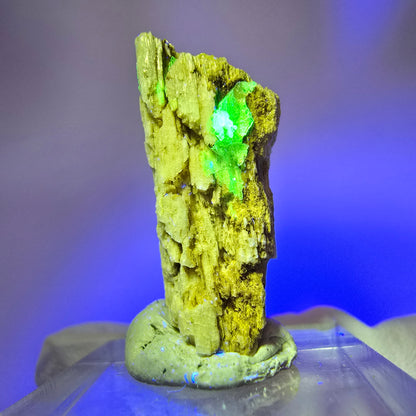 Seltene Hyalit Opal, Orthoklas Stufe Erongo, Namibia 30*27*12mm #13109