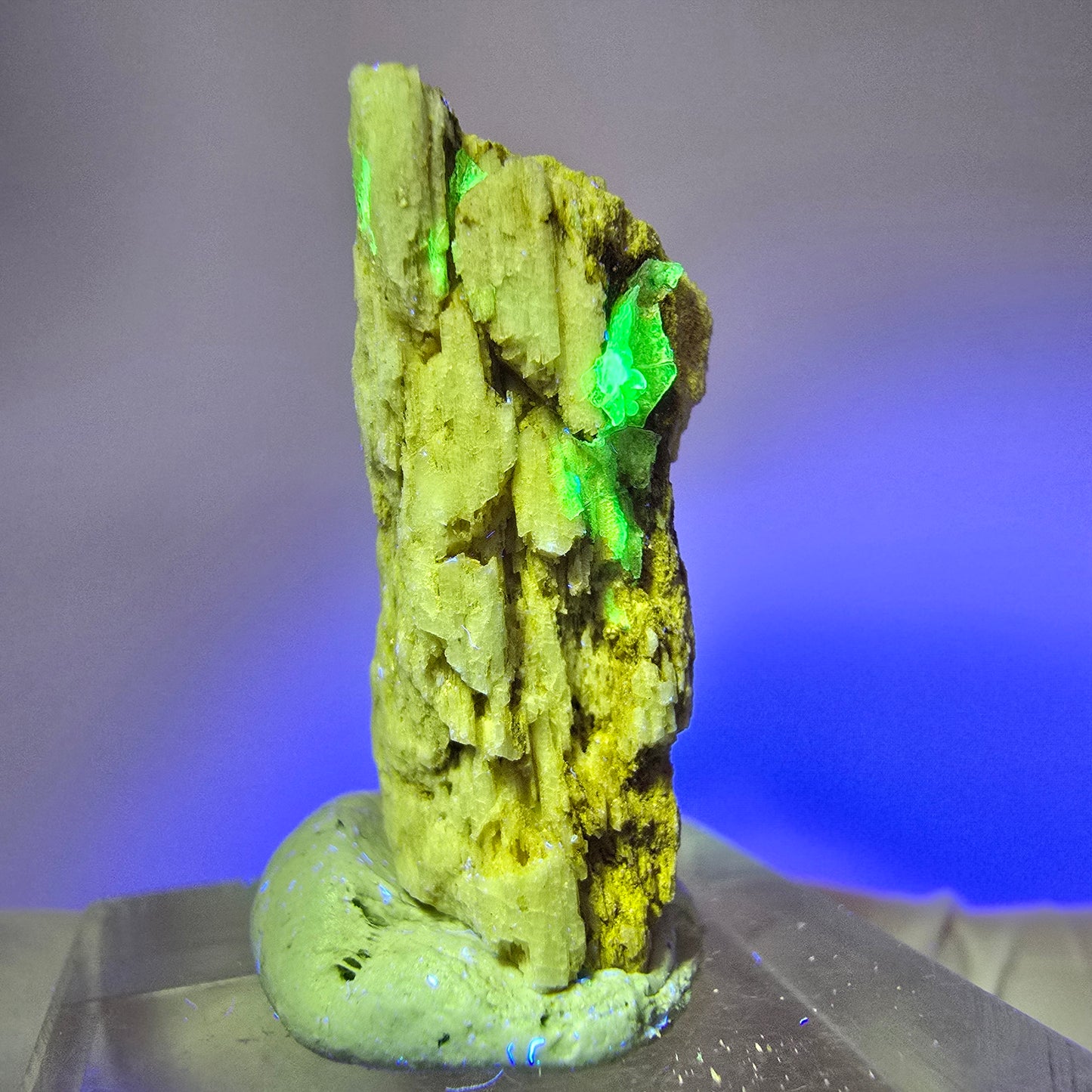 Seltene Hyalit Opal, Orthoklas Stufe Erongo, Namibia 30*27*12mm #13109