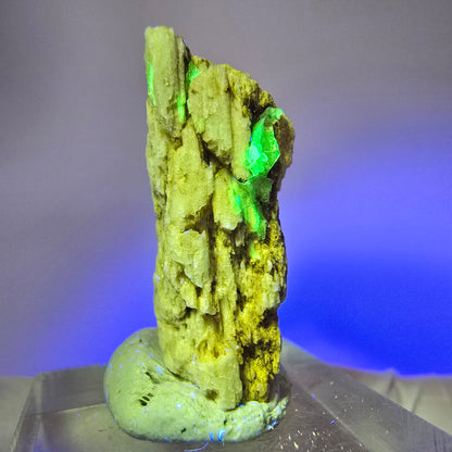 Seltene Hyalit Opal, Orthoklas Stufe Erongo, Namibia 30*27*12mm #13109