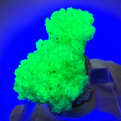 Seltene Hyalit Opal, Orthoklas Stufe Erongo, Namibia 26*20*16mm #13111