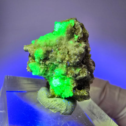 Seltene Hyalit Opal Stufe Erongo, Namibia 24*20*16mm #13114