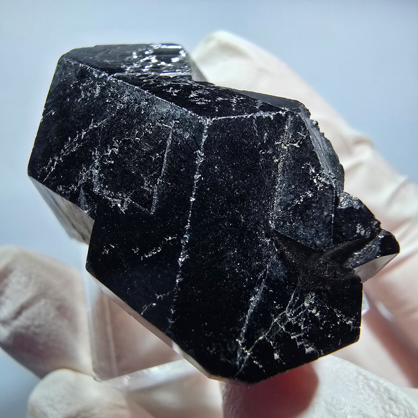 Symmetrische Schörl Turmalin Stufe Erongo, Namibia 37*25*16mm #13143