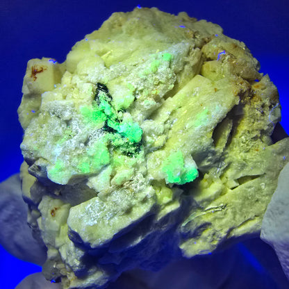 Seltene Schörl Turmalin, Hyalit Opal, Orthoklas Stufe Erongo, Namibia 39*36*27mm #13144