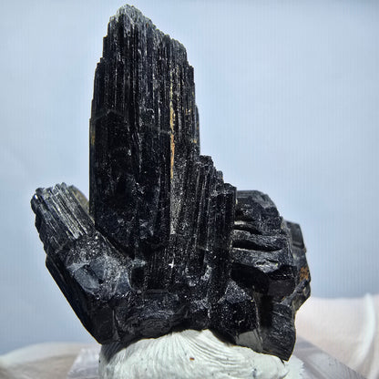 Seltene Schörl Turmalin, Goshenit (Beryl) Stufe Erongo, Namibia 34*31*22mm #13149
