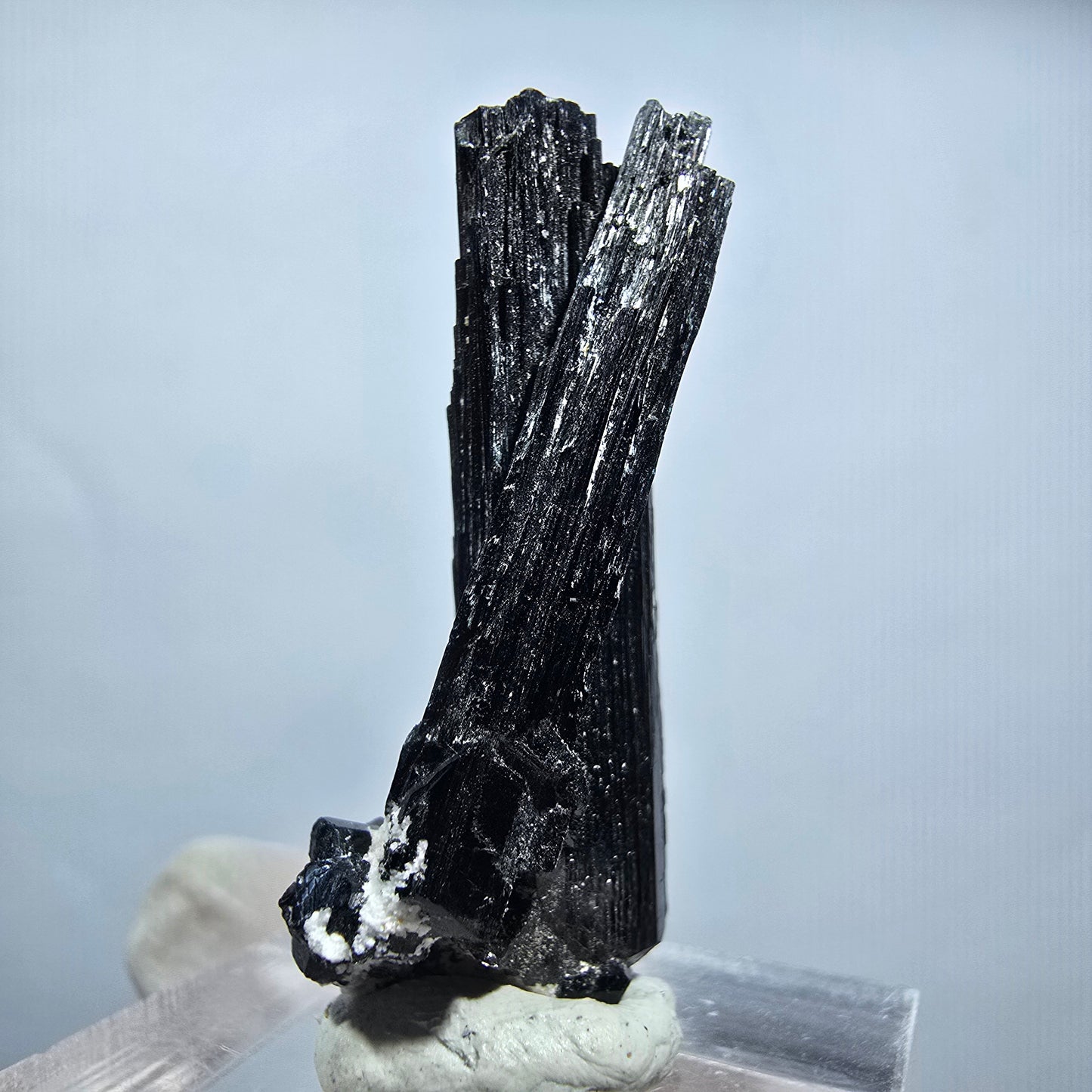 Seltene Schörl Turmalin, Orthoklas Stufe Erongo, Namibia 36*15*12mm #13153