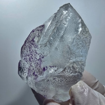 Sehr klare Fluorit, Hyalit Opal, Schörl Turmalin Stufe Erongo Namibia 66*47*38mm #13173