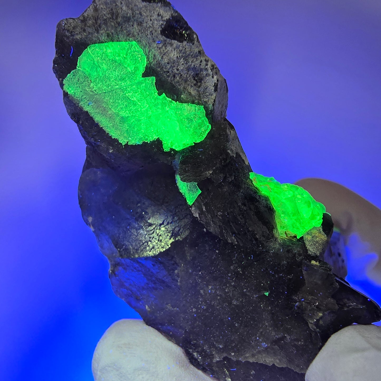 Seltene Skelett Rauchquarz mit Hyalit Opal Stufe Erongo, Namibia 59*53*32mm #13191