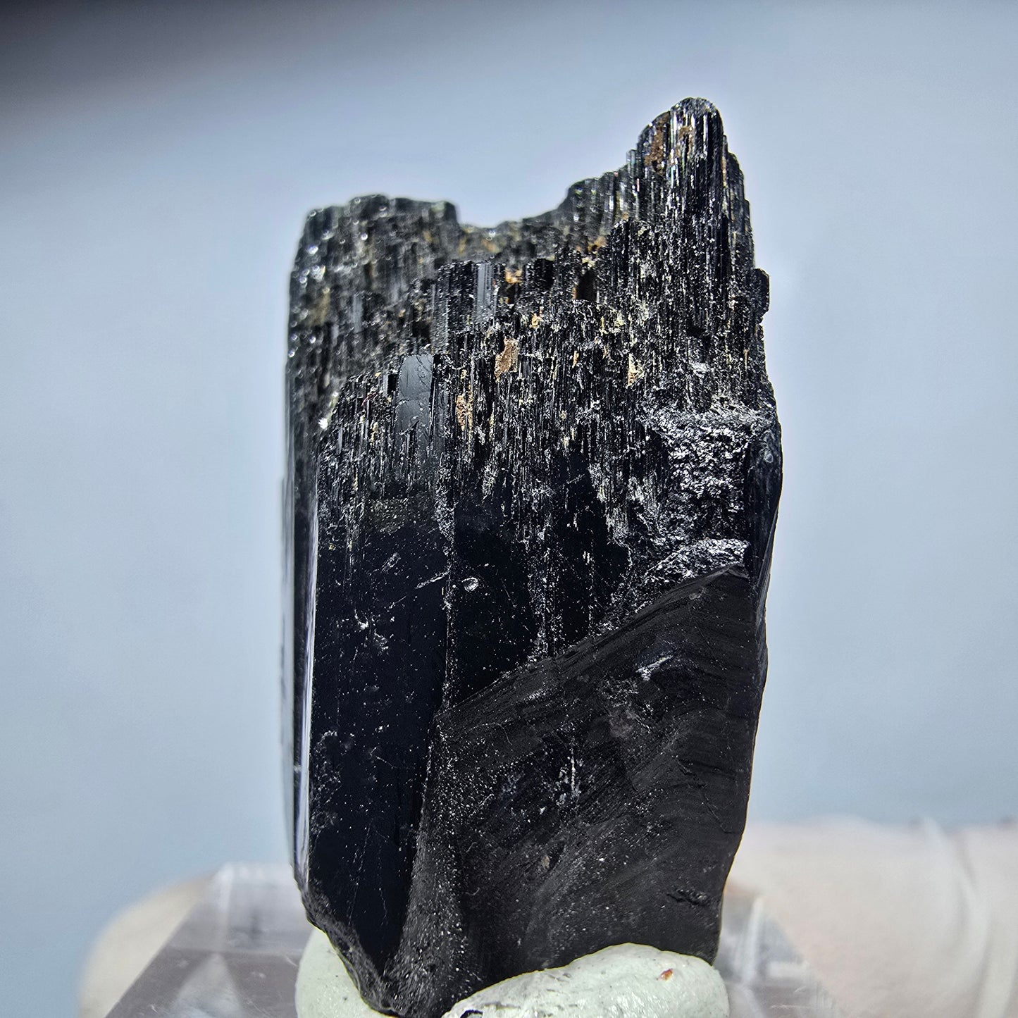 Seltene Schörl Turmalin Stufe, schwarz Erongo, Namibia 36*25*21mm #13204