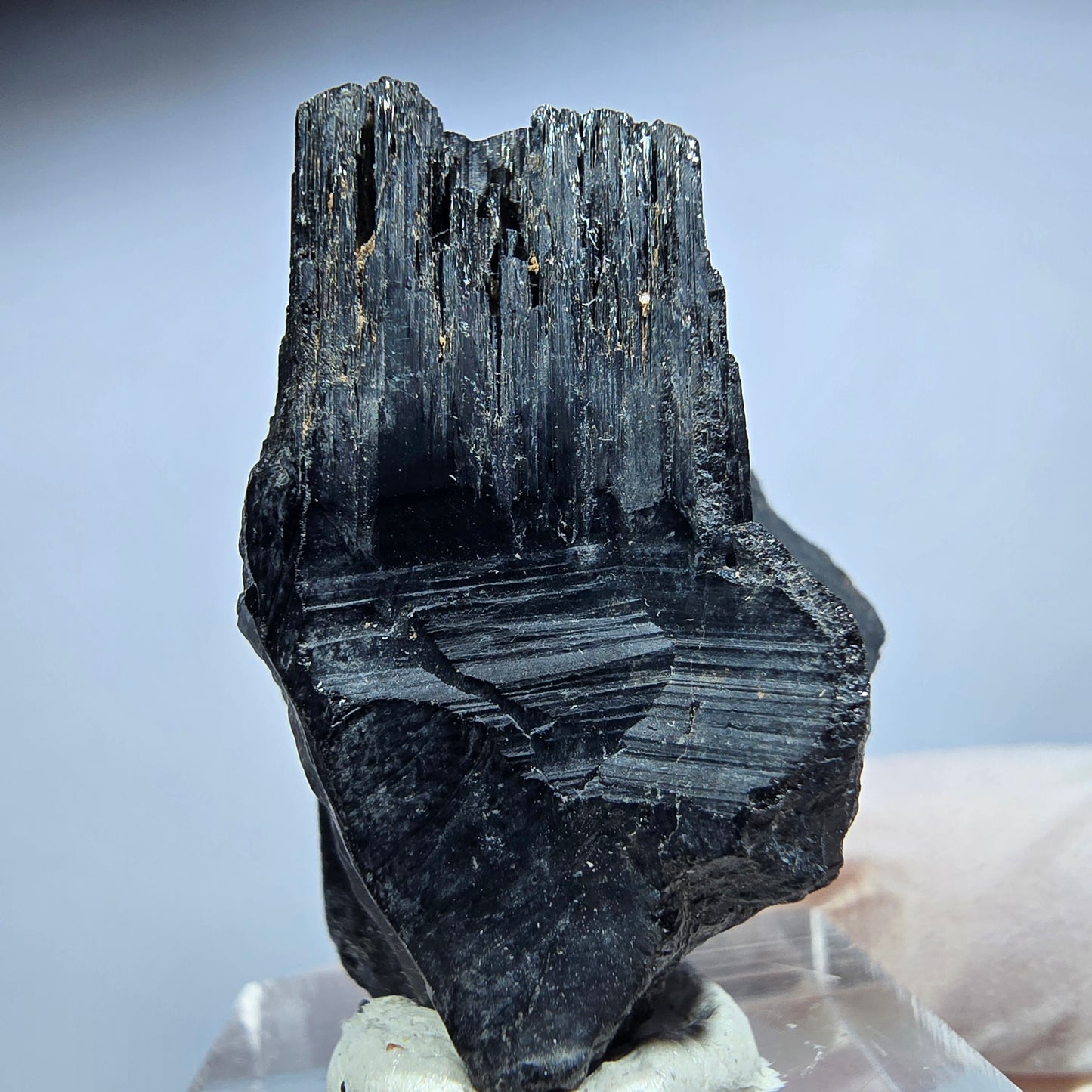 Seltene Schörl Turmalin Stufe, schwarz Erongo, Namibia 36*25*21mm #13204
