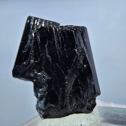 Seltene Schörl Turmalin Stufe, schwarz Erongo, Namibia 23*18*13mm #13216