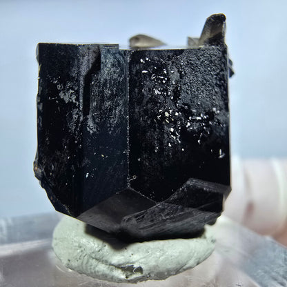 Symmetrische Schörl Turmalin, Rauchquarz Stufe Erongo, Namibia 23*22*19mm #13217