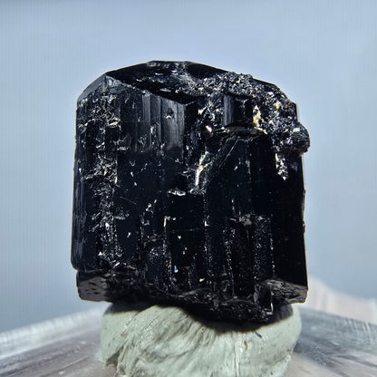 Seltene Schörl Turmalin Stufe, schwarz Erongo, Namibia 21*20*15mm #13218
