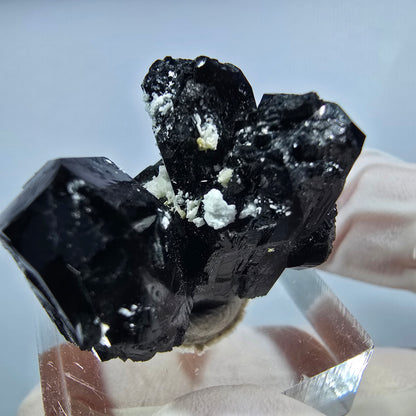 Symmetrische Schörl Turmalin Stufe Erongo, Namibia 27*20*22mm #13219