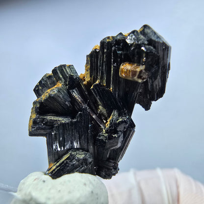 Seltene Schörl Turmalin, Muskovit Stufe Erongo, Namibia 28*18*14mm #13231