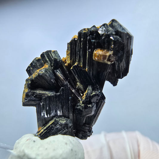 Seltene Schörl Turmalin, Muskovit Stufe Erongo, Namibia 28*18*14mm #13231
