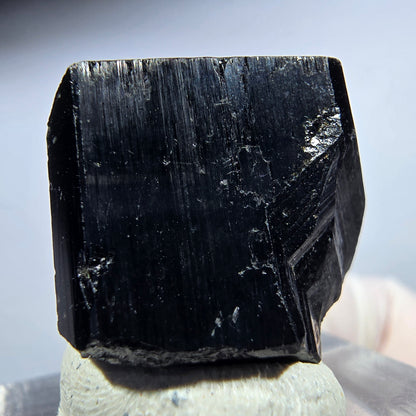 Symmetrischer Schörl Turmalin Kristall Erongo, Namibia 22*21*18mm #13239