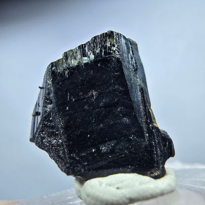 Schwarzer Schörl Turmalin Kristall Erongo, Namibia 20*19*14mm #13240