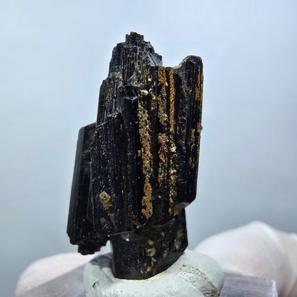 Seltene Schörl Turmalin Stufe, schwarz Erongo, Namibia 31*15*13mm #13241