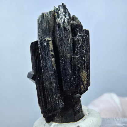Seltene Schörl Turmalin Stufe, schwarz Erongo, Namibia 31*15*13mm #13241