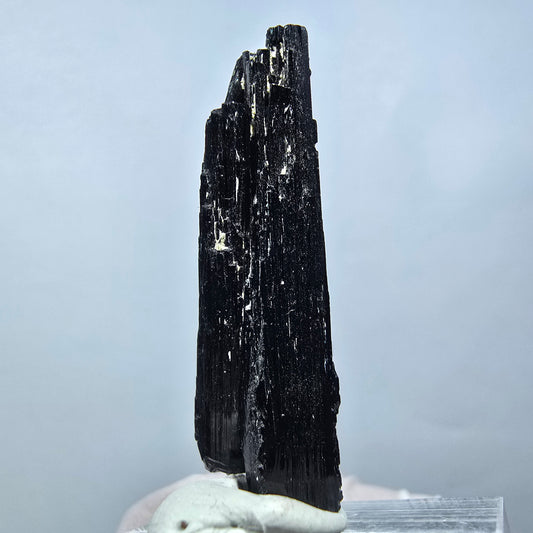 Seltene Schörl Turmalin Stufe, schwarz Erongo, Namibia 37*11*7mm #13242