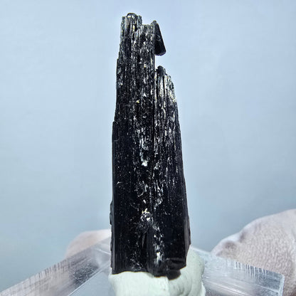 Seltene Schörl Turmalin Stufe, schwarz Erongo, Namibia 37*11*7mm #13242