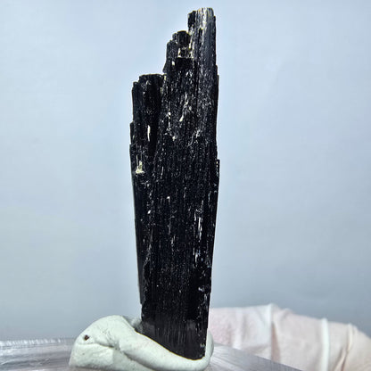 Seltene Schörl Turmalin Stufe, schwarz Erongo, Namibia 37*11*7mm #13242