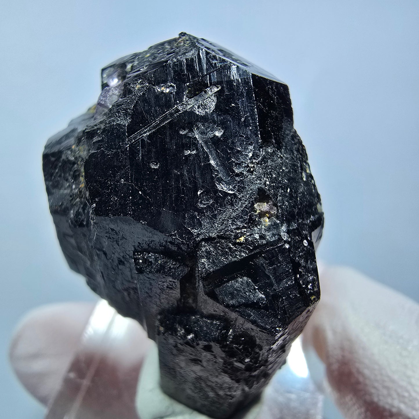 Seltene Schörl Turmalin Stufe, schwarz Erongo, Namibia 35*29*19mm #13245