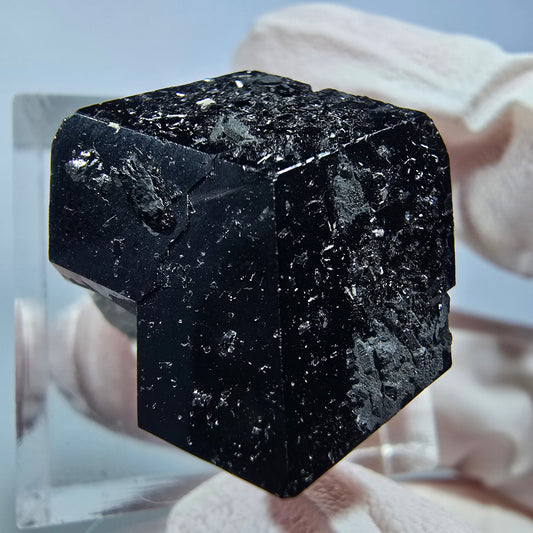 Symmetrischer Schörl Turmalin Kristall Erongo, Namibia 22*21*13mm #13248