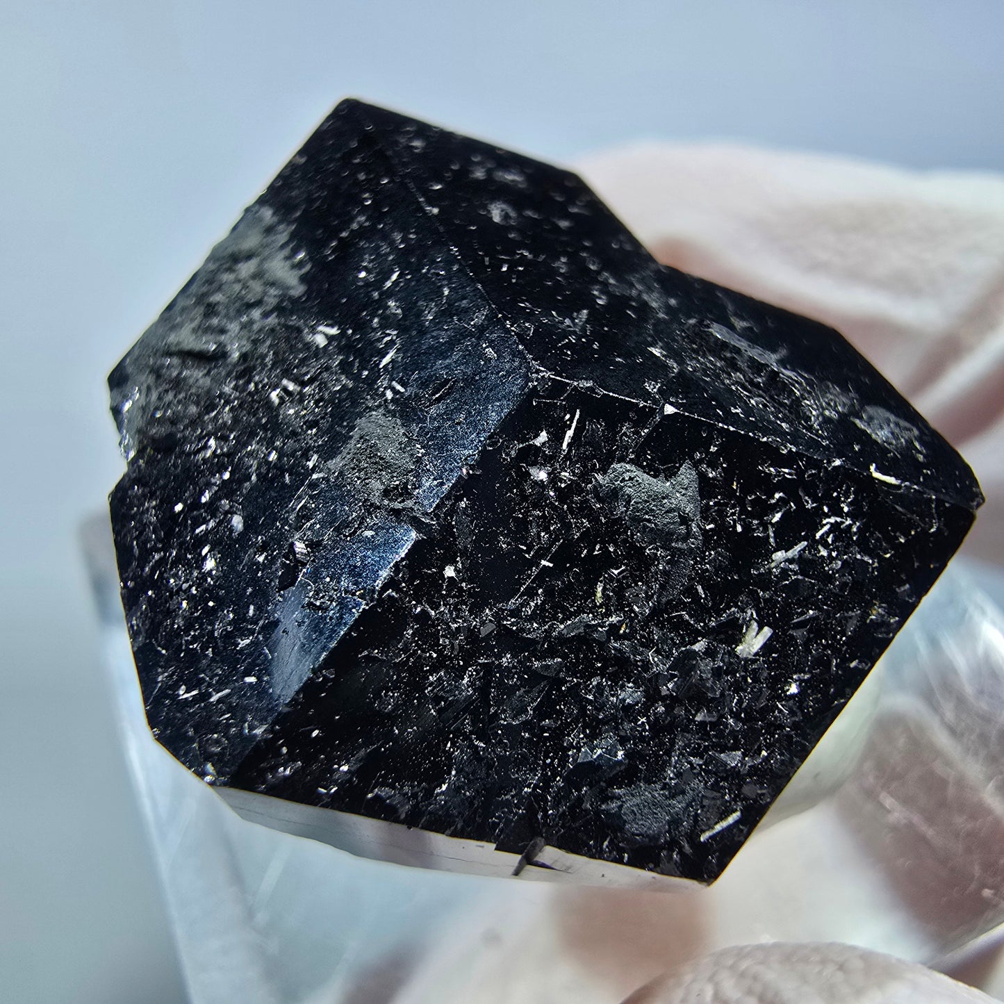 Symmetrischer Schörl Turmalin Kristall Erongo, Namibia 22*21*13mm #13248