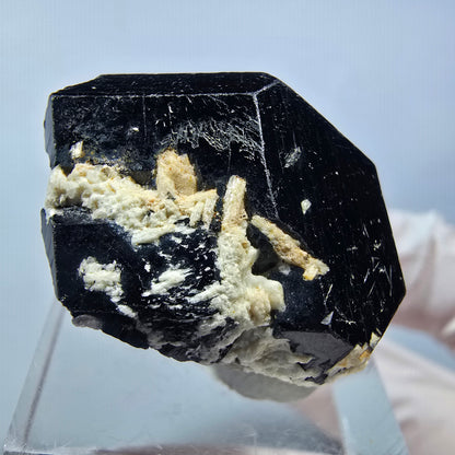 Symmetrische Schörl Turmalin, Orthoklas Stufe Erongo, Namibia 27*26*19mm #13249