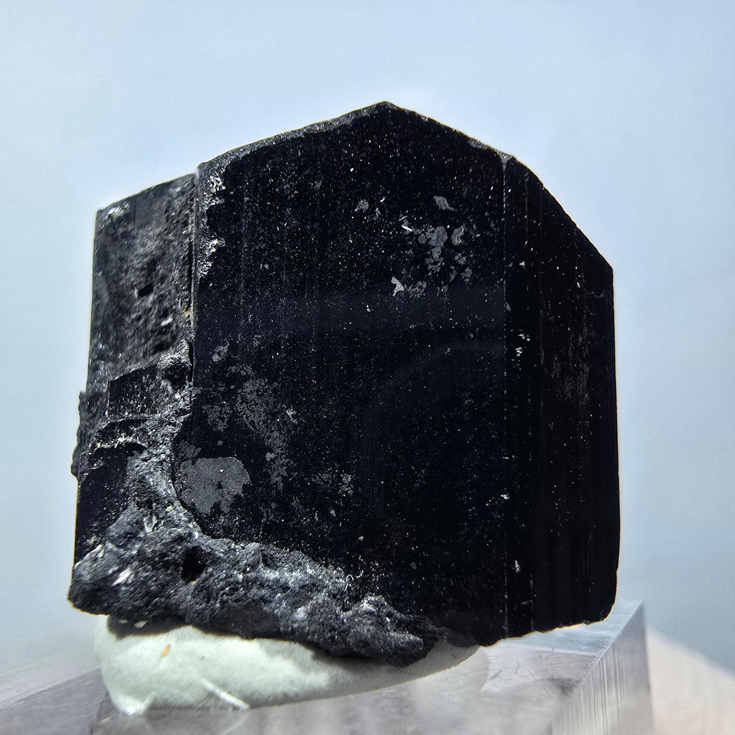 Symmetrischer Schörl Turmalin Kristall Erongo, Namibia 29*22*22mm #13251