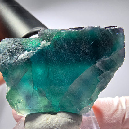 Phantom Fluorit Würfel Stufe, parkettiert Okorusu, Namibia 41*32*21mm #13278